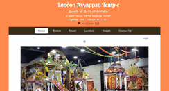 Desktop Screenshot of londonayyappan.org