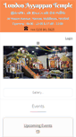 Mobile Screenshot of londonayyappan.org